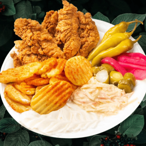 Crispy chicken Teller