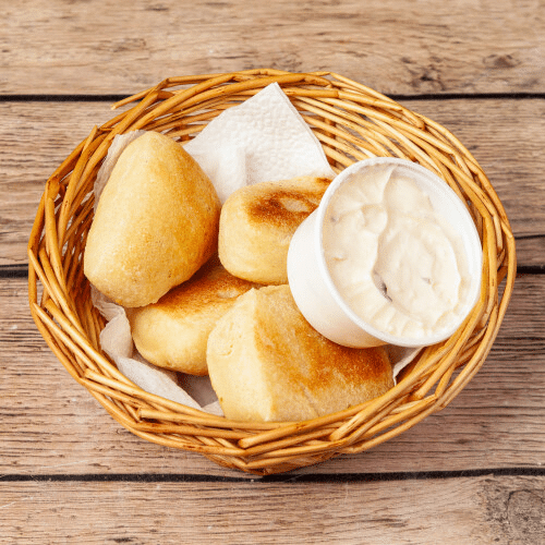 Pizzabrötchen Aioli