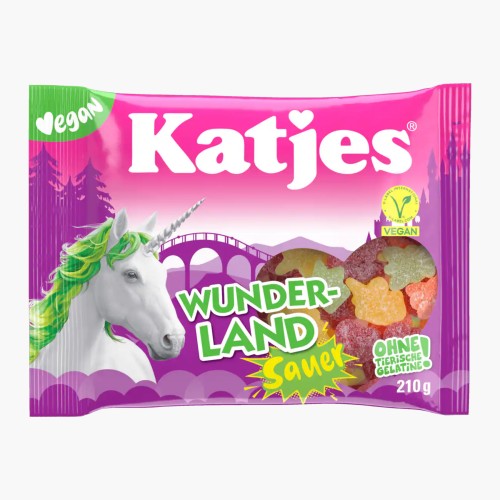 Katjes Wunderland Sauer 210g