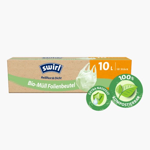 Swirl Müllbeutel Bio 10L 10 Stück