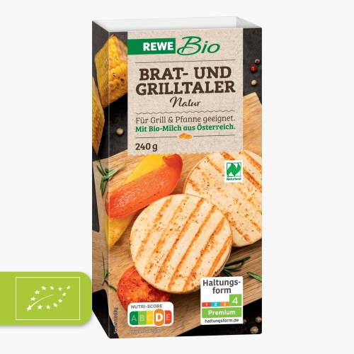 Rewe Bio Brat- und Grilltaler Natur 240g
