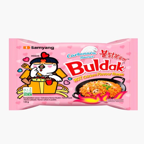Samyang Buldak Hot Chicken Carbonara Flavor Ramen 130g
