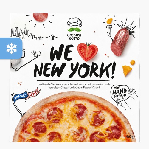 Gustavo Gusto New York Style Pizza 465g