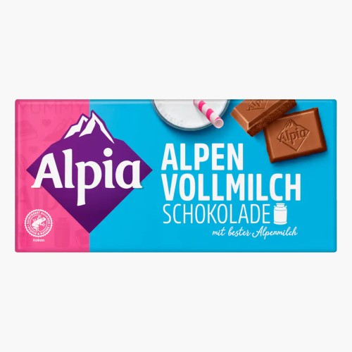Alpia Alpenvollmilch Schokolade 100g