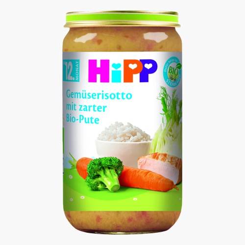 Hipp Bio Gemüserisotto mit Pute 250g