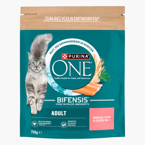 Purina One Katzenfutter Adult Lachs 750g