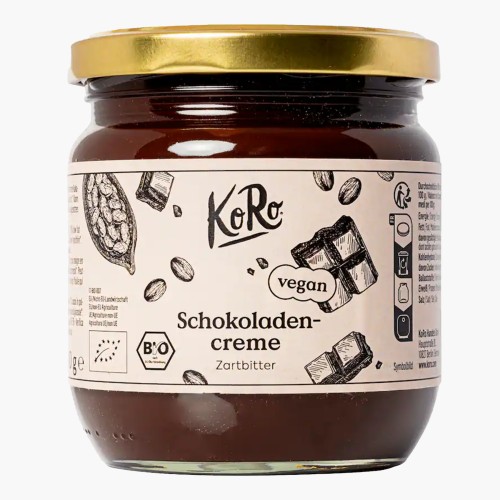 KoRo Bio Schokocreme Zartbitter vegan 400g