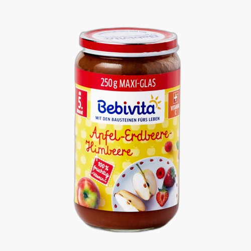 Bebivita Bio Apfel Erdbeere Himbeere 250g