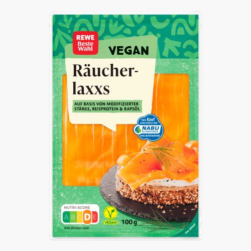 Rewe Beste Wahl Vegane Lachsscheiben 100g