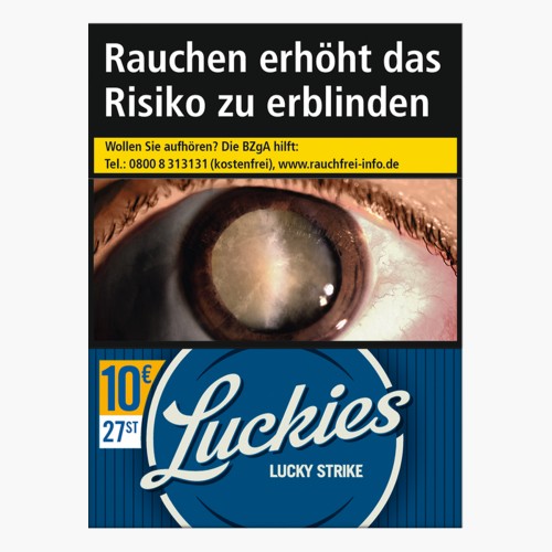 Luckies Crafted 1871 Blue (Giga) 27 Stk. Zigaretten - 10€