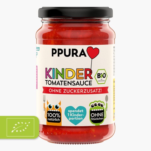 Ppura Bio Tomatensauce Kinder 340g