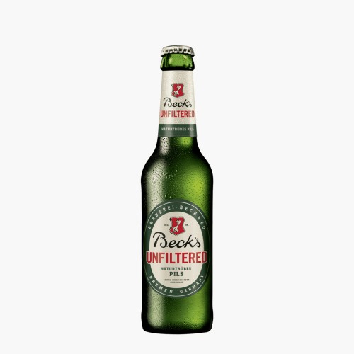 Becks unfiltered 0,33l (4,9 % vol.) MW