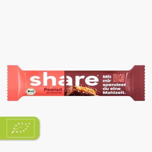 Bio Nut Butter Bar Peanut 50g