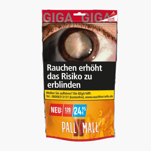 Pall Mall Allround Volumen Red Giga Beutel 120g - 24,95€