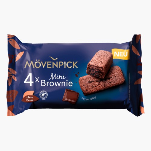 Mövenpick Mini Brownie 4x35g