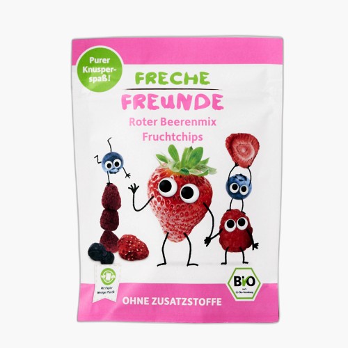 Freche Freunde Bio Fruchtchips Roter Beerenmix 10g