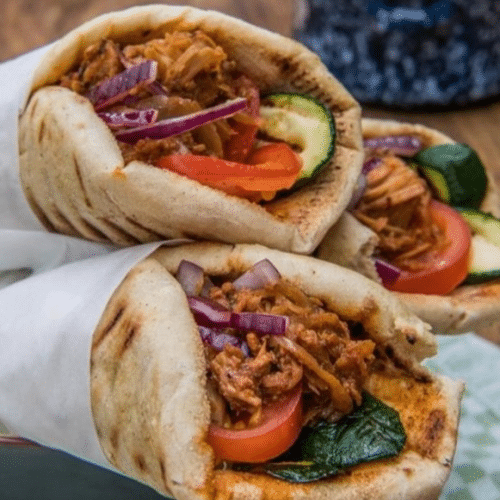 Veganes Pilz Gyros