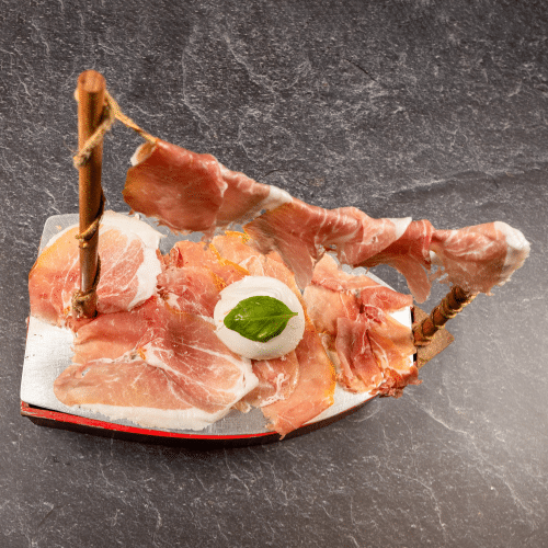 Parma con Mozzarella di Bufalo