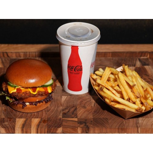 Vegan Burger Menu