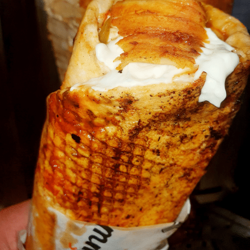 Double Schawarma Wrap