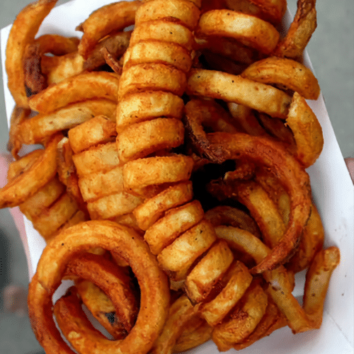 Twister Pommes mit Sour Cream