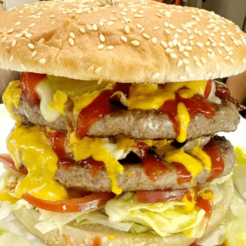 XXXL Kaiserburger (400g) Rindfleisch