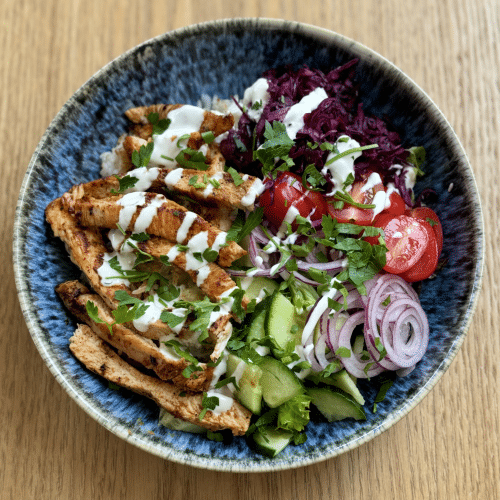 Chicken Kebab Bowl