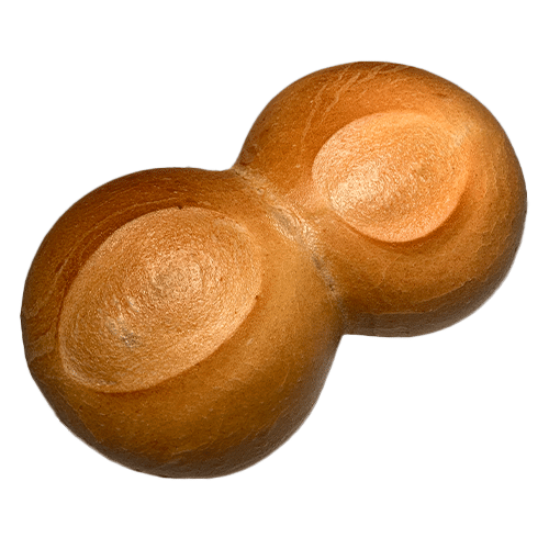 Doppelbrötchen (1 Stück)