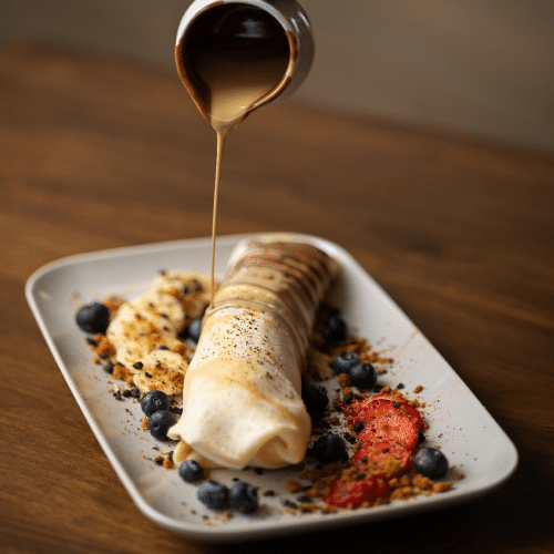 Bananen-Wrap-Crêpe - Lotus