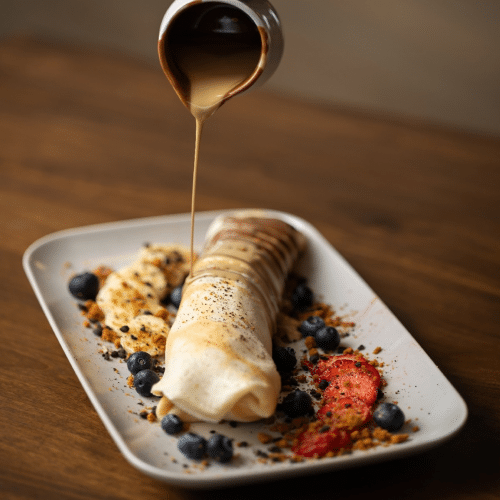 Bananen-Wrap-Crêpe - Oreo