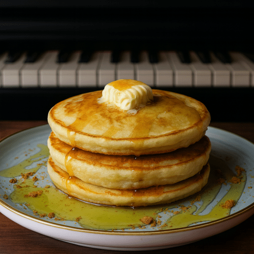 Klassische Pancakes