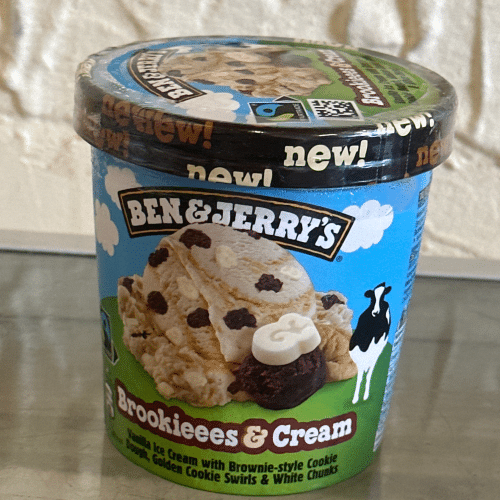 Ben & jerrys Brookieees & Cream 388g