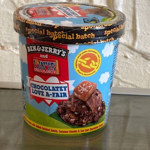 Ben & jerrys chocolatey love A-Fair 402g