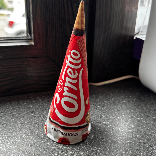 Eis Cornetto strawberry 75g