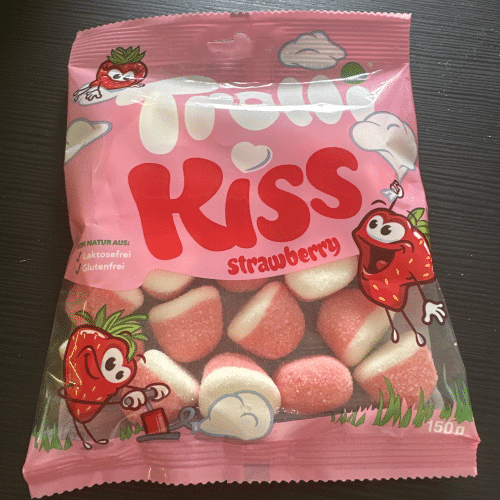 Haribo trolli Kiss strawberry 150g