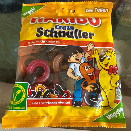 haribo crazy Schnuller 175g