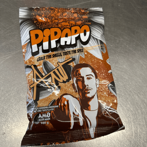 Pipapo geröstete Sonnenblumenkerne mit Chili taco flavor 100g