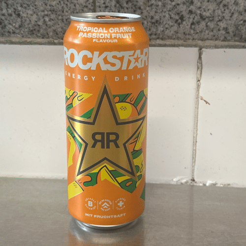 Rockstar Energy Drink tropical orange Passion fruit 0.5l