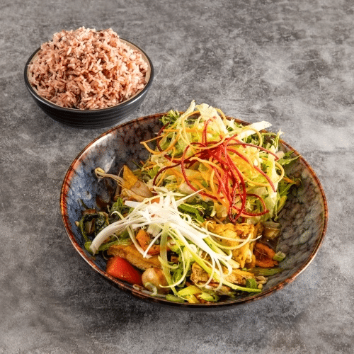 Tofu Cubes Rice Noodle
