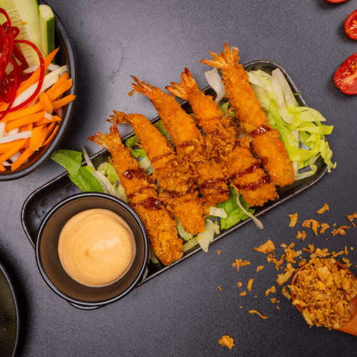 Crispy Prawns (5 Stk.)