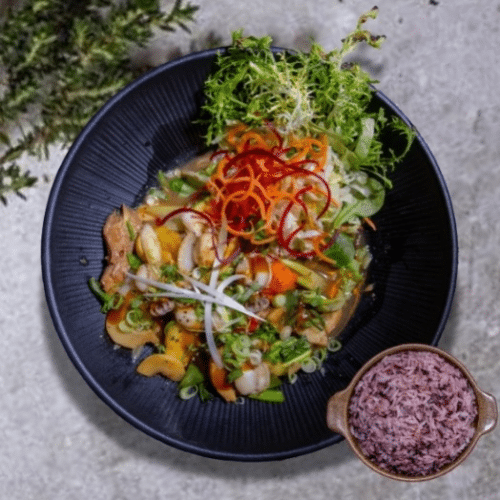 Baby-calamari on Tamarind