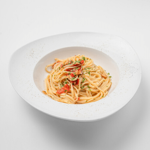 Aglio Olio Pepperoncino (scharf)