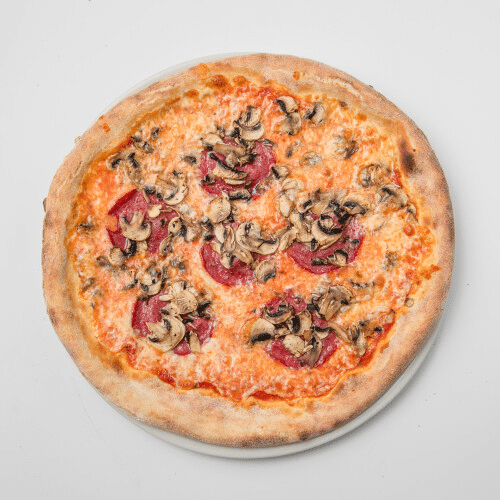 Pizza Salami e Funghi
