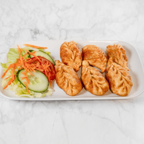 Frittiertes Vegan Momo
