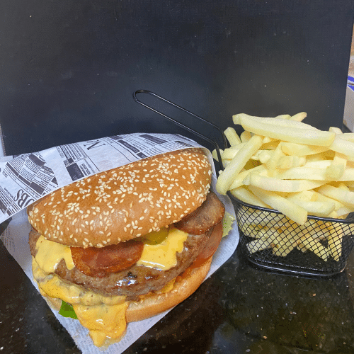 BBQ Persepolis Beef Double (Menu)