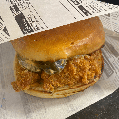 Chicken Jalapenos Burger