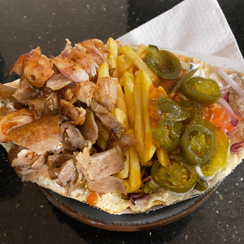 Döner Souvlaki (griechisch)