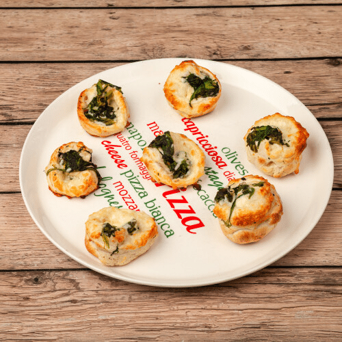 Gefüllte Pizzabrötchen (6 Stück)