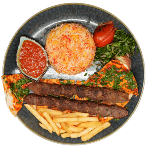 Gegrillte Hackfleischspieße