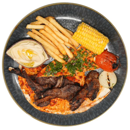 Gegrillte Lammkottelets